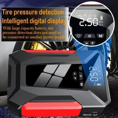 4 in 1 jump starter power bank and tyre inflator