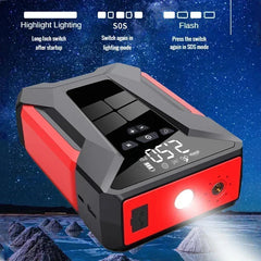 4 in 1 jump starter power bank and tyre inflator